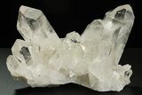 Clear Quartz Crystal Cluster - Brazil #299631-2